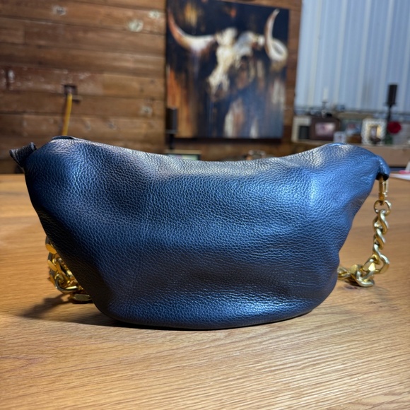 Black leather crossbody - Picture 4 of 7